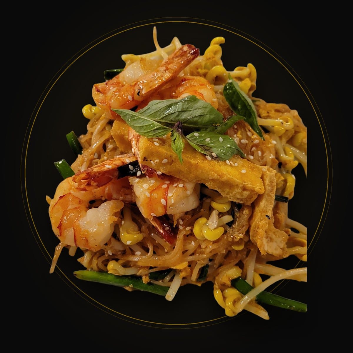 Pad thaï aux crevettes